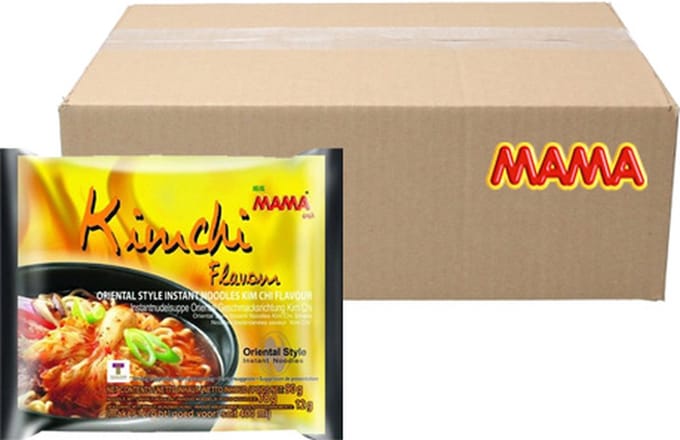 Mama - Instant Noedels Kimchi - 20 zakjes