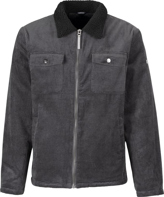 Corduroy Teddy Winterjas Heren Antraciet - Maat L - CALGARY