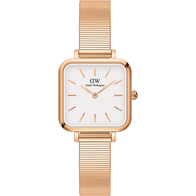 Daniel Wellington DW Watch Quadro Studio Rose Gold 22x22mm MIC