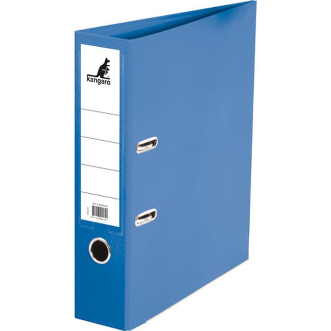 Ordner Kangaro A4 2R 75mm PP Blauw