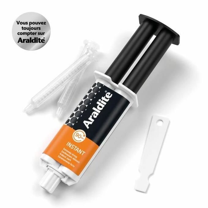 Tweecomponenten epoxy lijm - CYANOLIT - Araldite - Ultra-snel 90 sec - Hoge sterkte - Multi-materiaal
