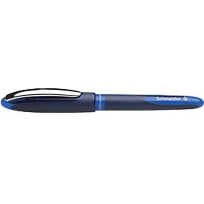 Schneider rollerball - One Business - schrijfbreedte 0,6mm - blauw - 10 stuks - S-183003-10