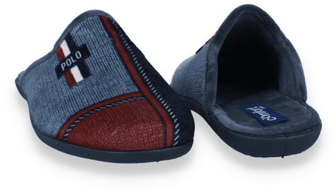 Comfort Plus Heren Pantoffel | Grijs | Maat: 46