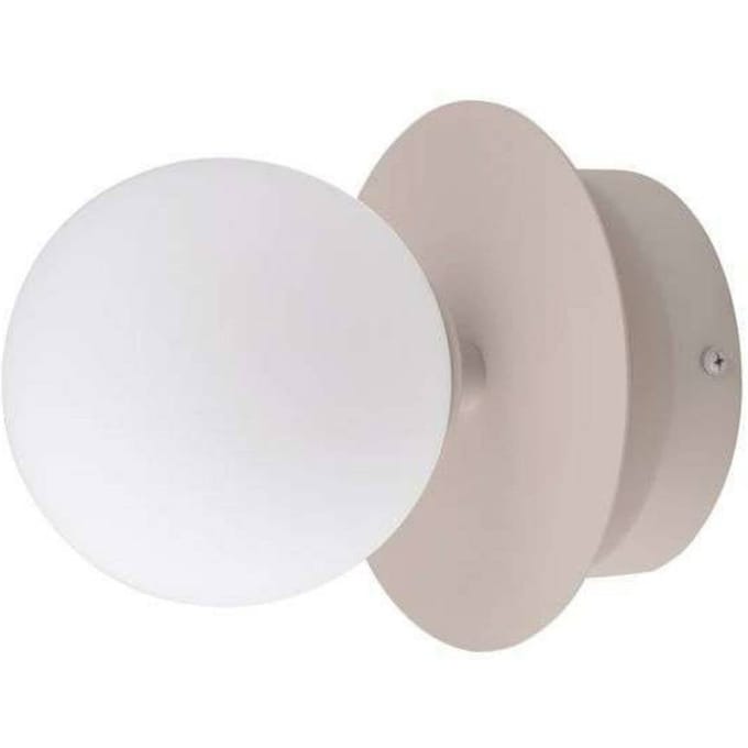 Globen Lighting wandlamp ART DECO, beige/wit Ø 16 cm IP44