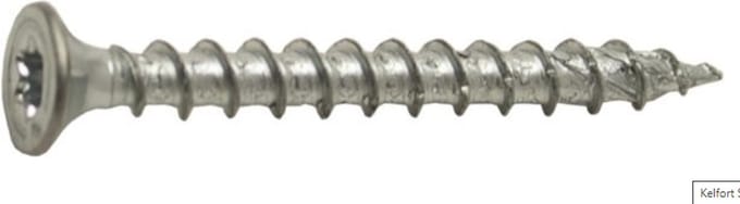 Kelfort Spaanplaatschroef 4.0X60 Tx20 Voldraad Silverdrill 2.0 - 5567049