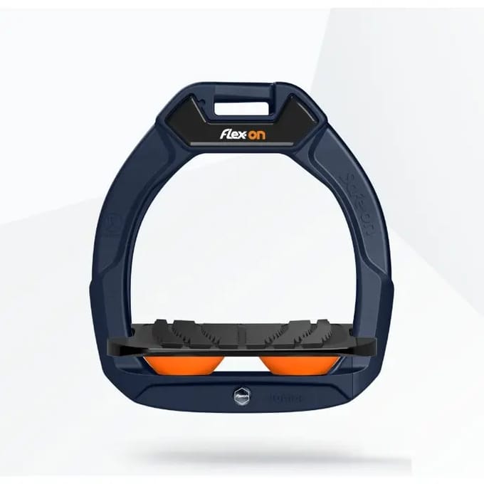 Veiligheidsijzers met helling Grip Marine/Zwart/Oranje kind Flex-On Safe-On