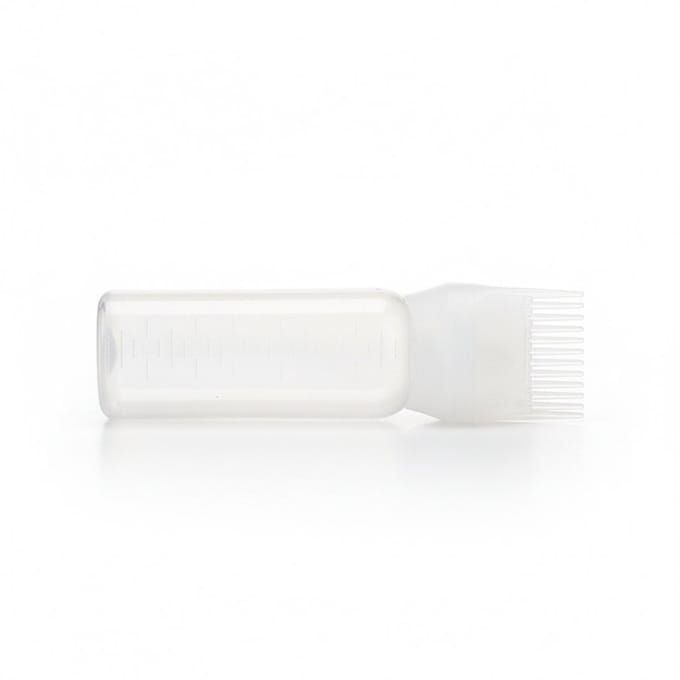 Haar olie fles - Haarverf Applicator met kam Haarfles - Transparant - Doseerfles 177ml