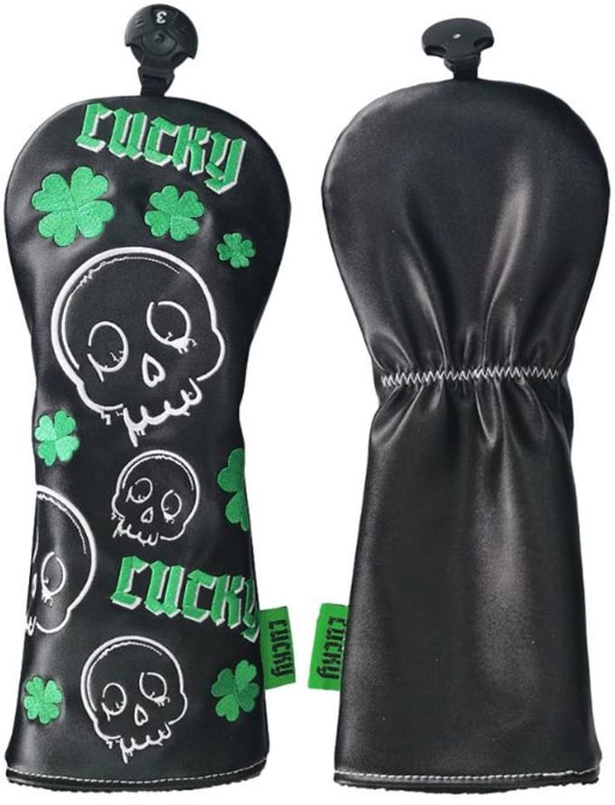 Legend Hybrid Headcover Lucky Zwart Groen