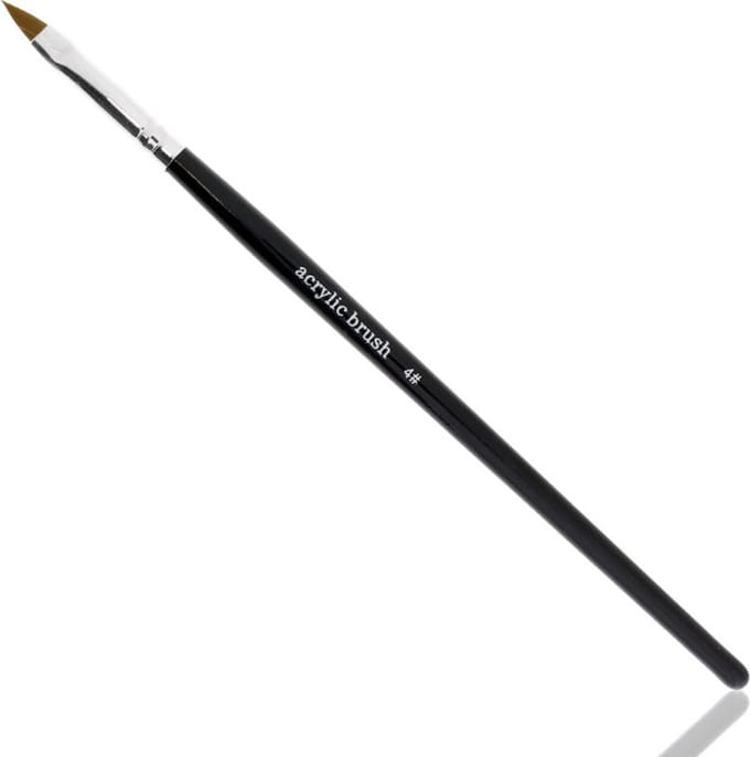 DRM Acryl Brush Zwart Nr.4
