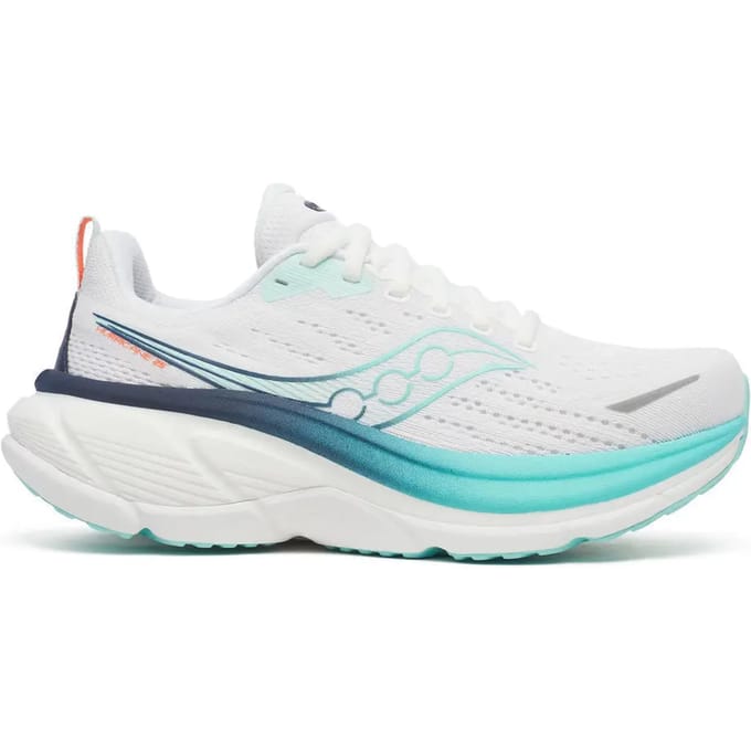 Saucony Hurricane 25 Stabiliteitsschoen Dames-wit, donkerblauw