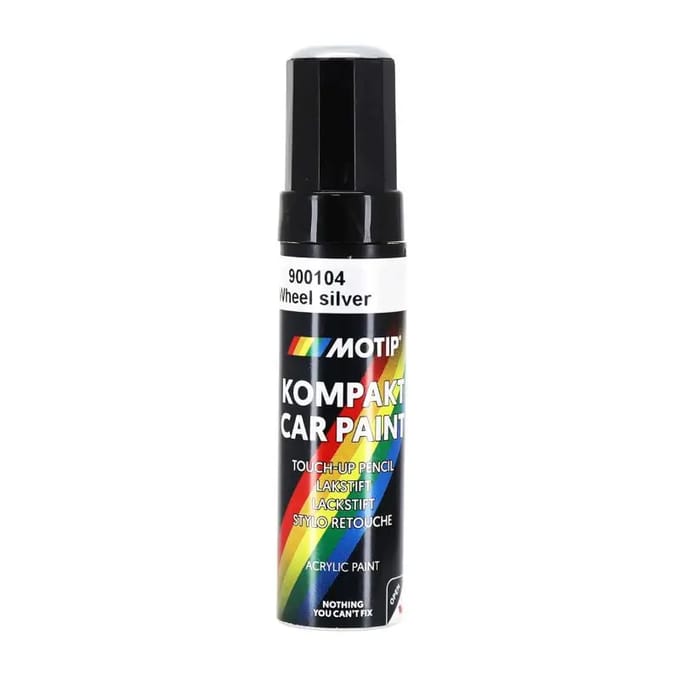 Motip 900104 - Auto lakstift - Zilver - 12 ml