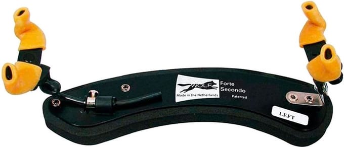 Wolf SR-27 schoudersteun voor viool, Forte Secondo, geschikt voor 1/8-1/16