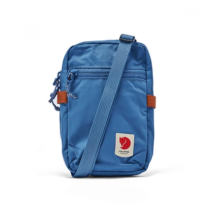 Fjällräven schoudertas gordeltas High Coast Pocket Dawn Blue blauwgrijs
