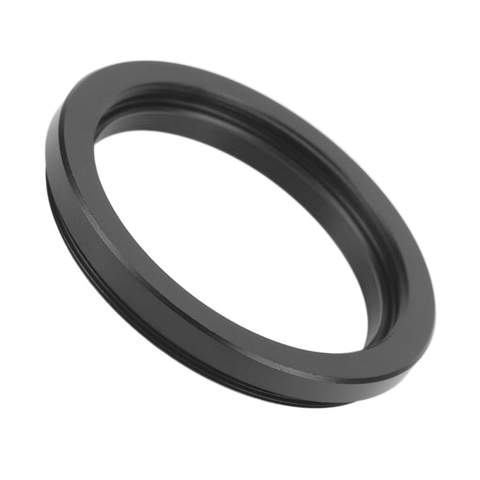Telescoop Adapterring M48x0.75mm Buitenschroefdraad naar M42x0.75mm Binnenschroefdraad Astronomische Telescoop Adapter black
