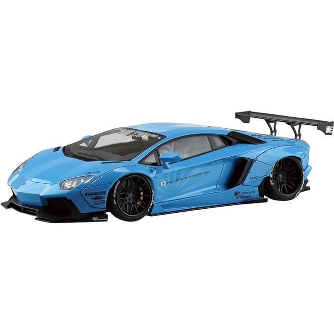 Aoshima Modelbouwpakket Auto - 05989 LB-Works Lamborghini Aventador Ver. 1 Plastic - 1:24 - Modelbouw