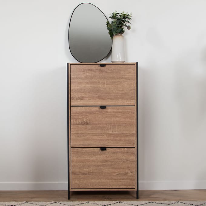 Milton & Oldbrook Schoenenkast Capri Hout