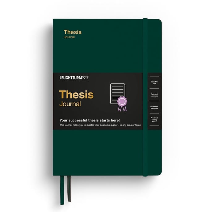 Leuchtturm1917 A5 Thesis Journal Forest Green