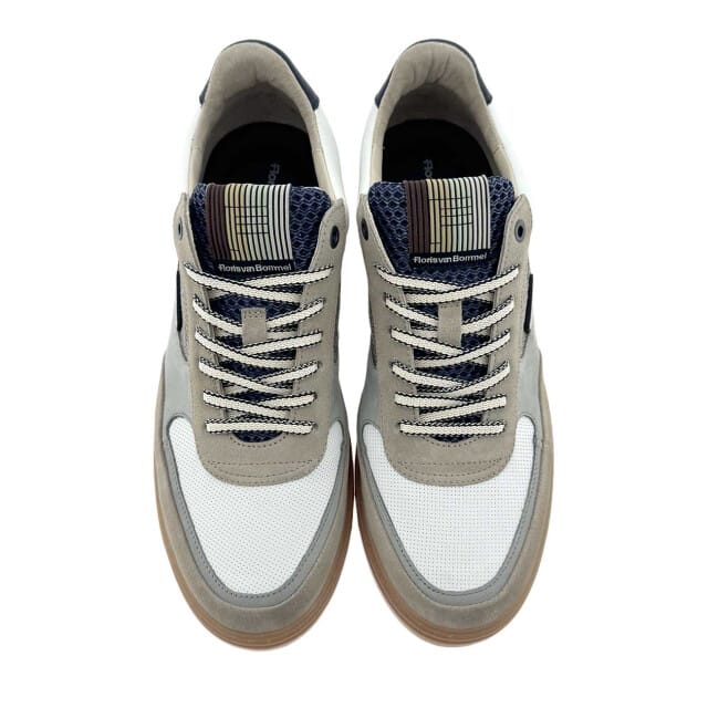 Floris Van Bommel Sfm-10143 De Kupster Sneakers - Textiel - Heren - Beige - Maat 44
