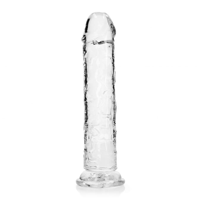 Shots - RealRock REA154TRA1 - Straight Realistic Dildo Suction Cup - 9'' / 23 - Tra