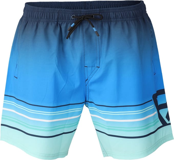 Brunotti - Bru-conic-Stripe- Zwembroek Neon Blue - Heren - 4-way stretch - M