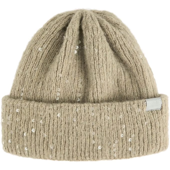 Lorelai gebreide beanie muts met fleece-voering voor dames