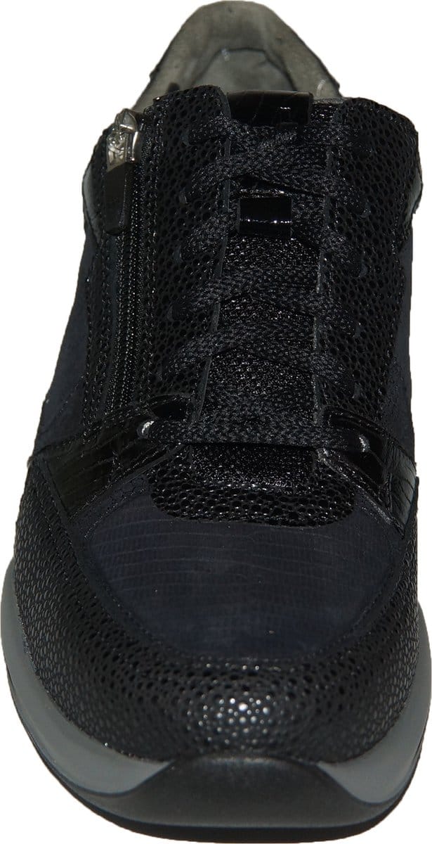 Durea Sneaker 6295 608 1227 Blauw Zwart Wijdte K