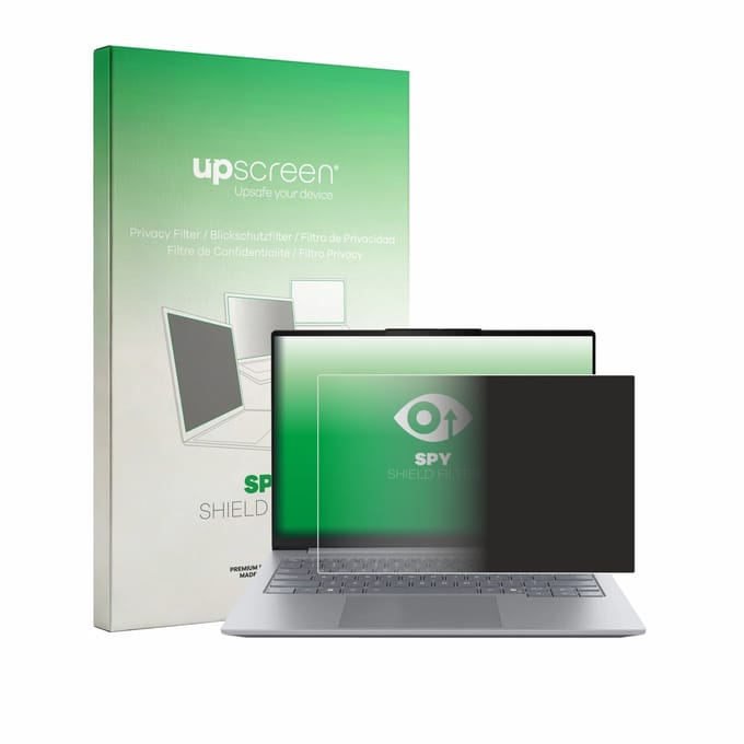 upscreen - privacyscherm voor Lenovo ThinkBook 14 Gen 9 - privacy filter screenfilter Blauwlichtfilter