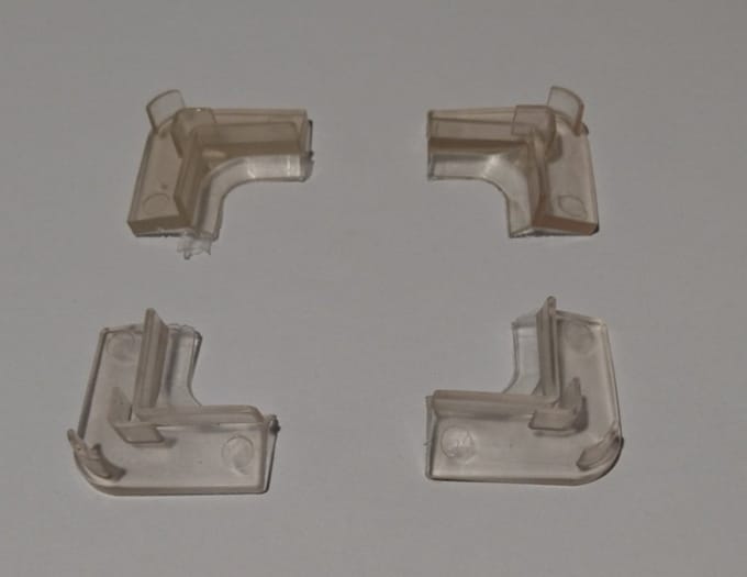 Hoek rubbers onderzijde Move cabine