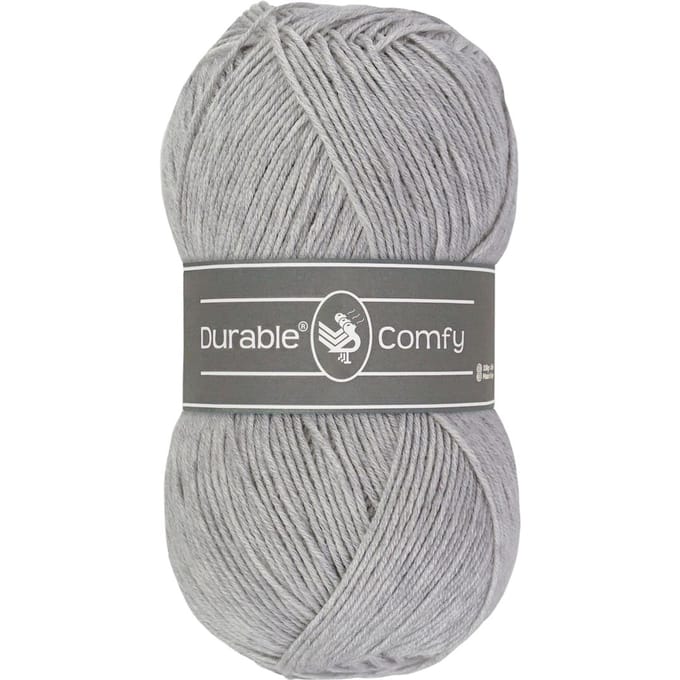 Durable Comfy - 2232 Light Grey - Acrylgaren met Verfijnde Microvezel