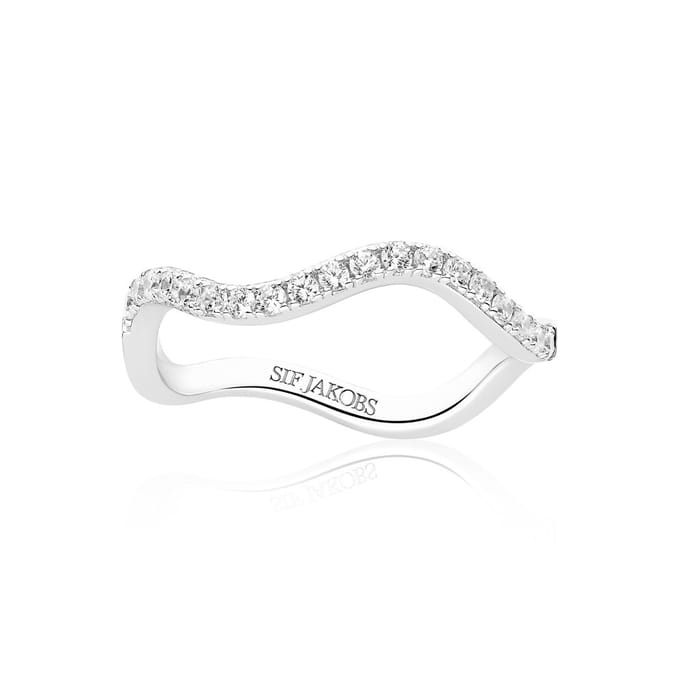 Sif Jakobs Ellera SJ-R3869-CZ-54 - Dames - Ring - Zilver - Maat 54