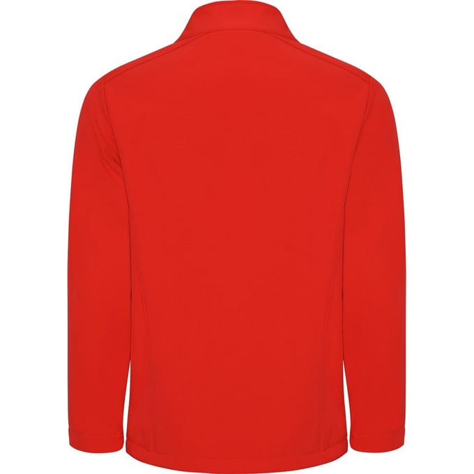 Roly Heren Nebraska Soft Shell Jas (Rood)