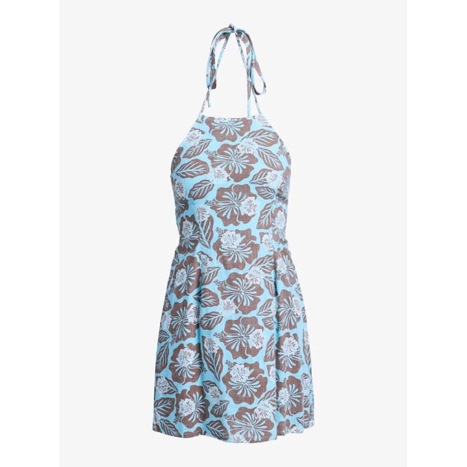 Roxy After Glow Mouwloze Jurk Blauw M Vrouw