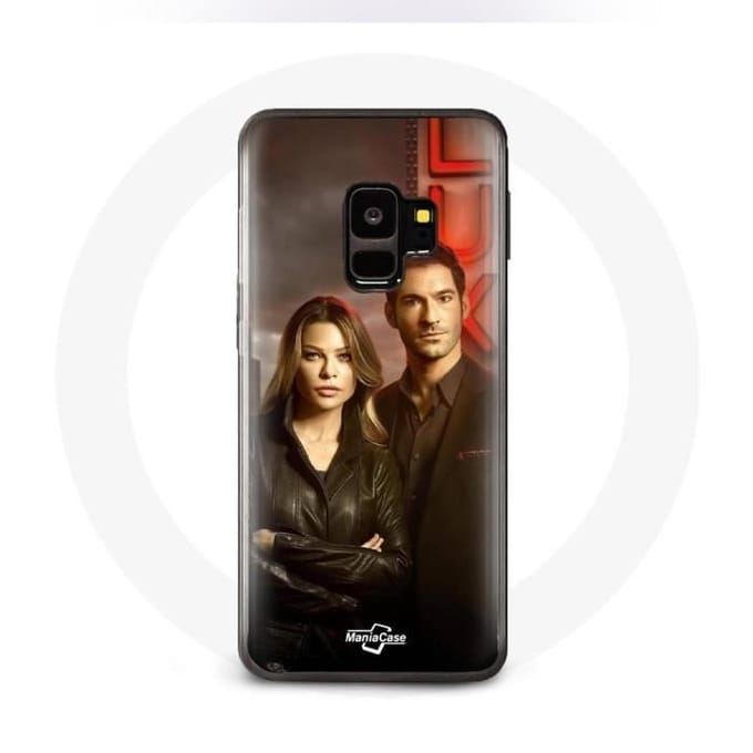 Samsung Galaxy S9 hoesje Chloe Decker en Lucifer Morningstar