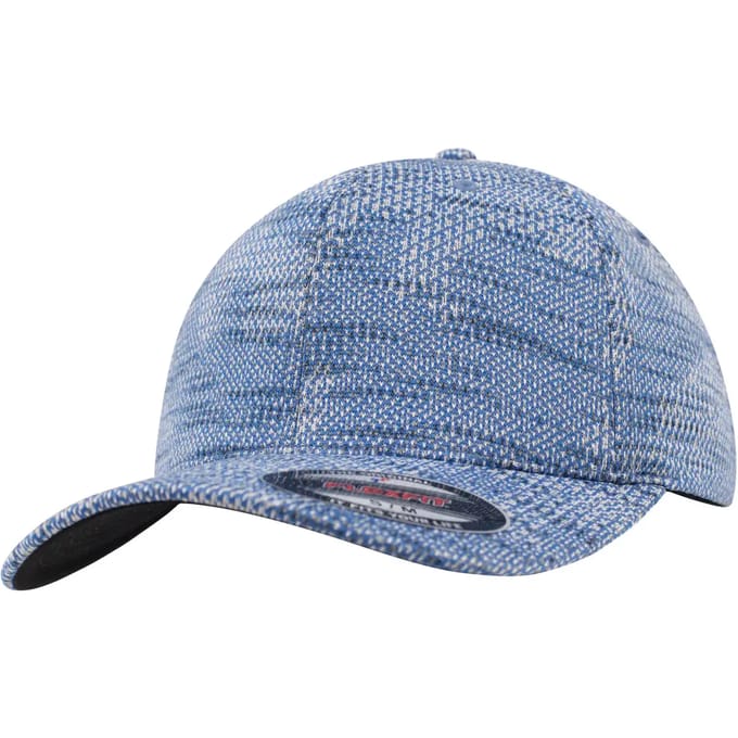 Urban Classics - Jacquard Knit Flexfit pet - S/M - Blauw