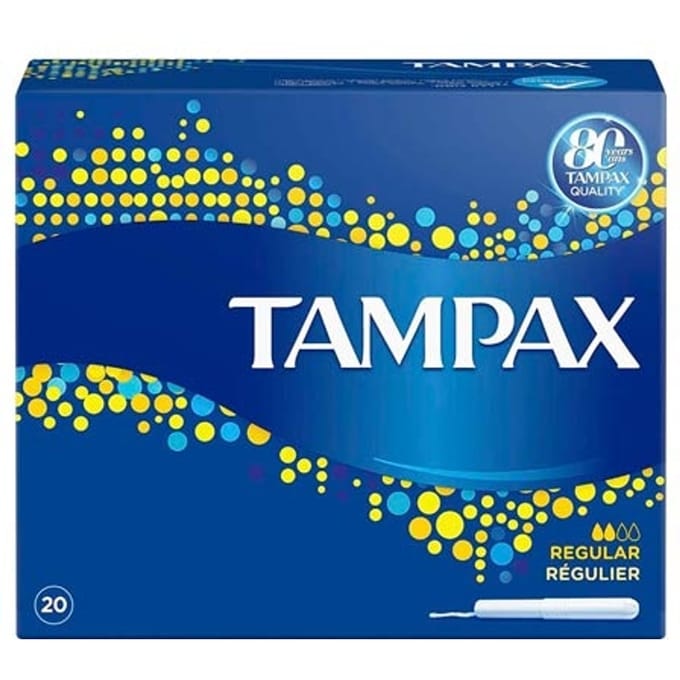 Tampax Tampons Regular - 20 stuks.