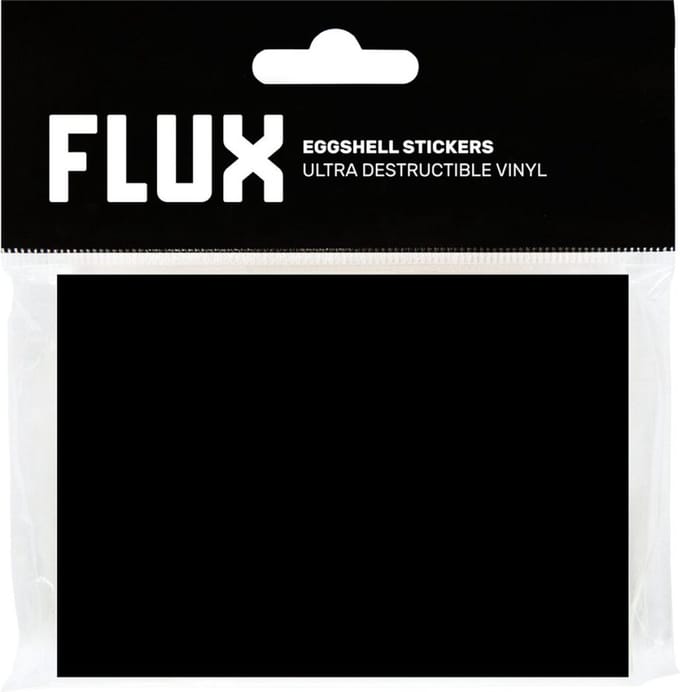 FLUX Eggshell Stickers Zwart - 50 stuks - Black