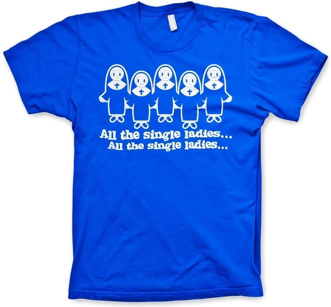 Hybris All The Single Ladies... T-shirt blauw
