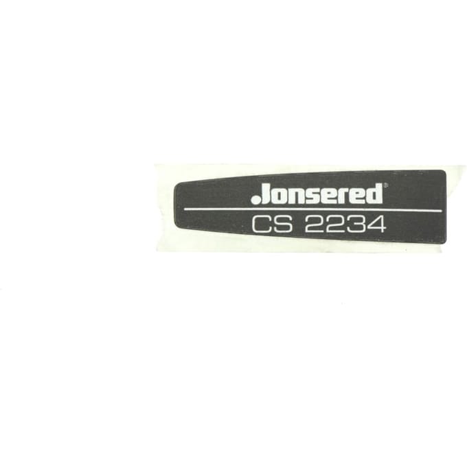 Jonsered cs2234 starterkap sticker