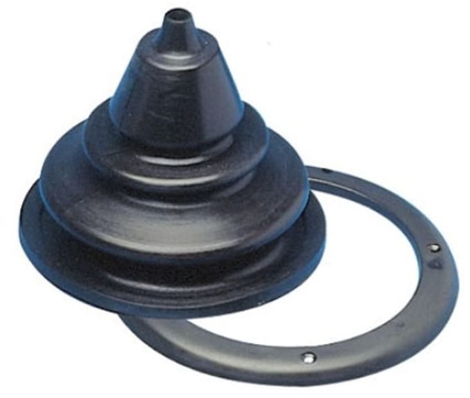 Kabeluitgang zwart 105/65mm