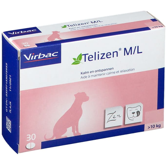 Virbac Telizen M & L - 100 mg 30 tabletten