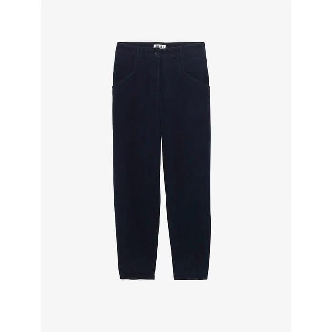 Dames ribfluwelen broek Aigle