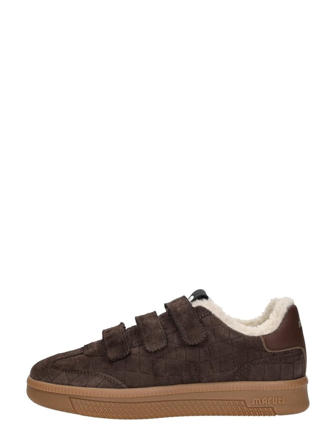 Maruti Yana Suede Sneakers - Dames - Bruin - Maat 41