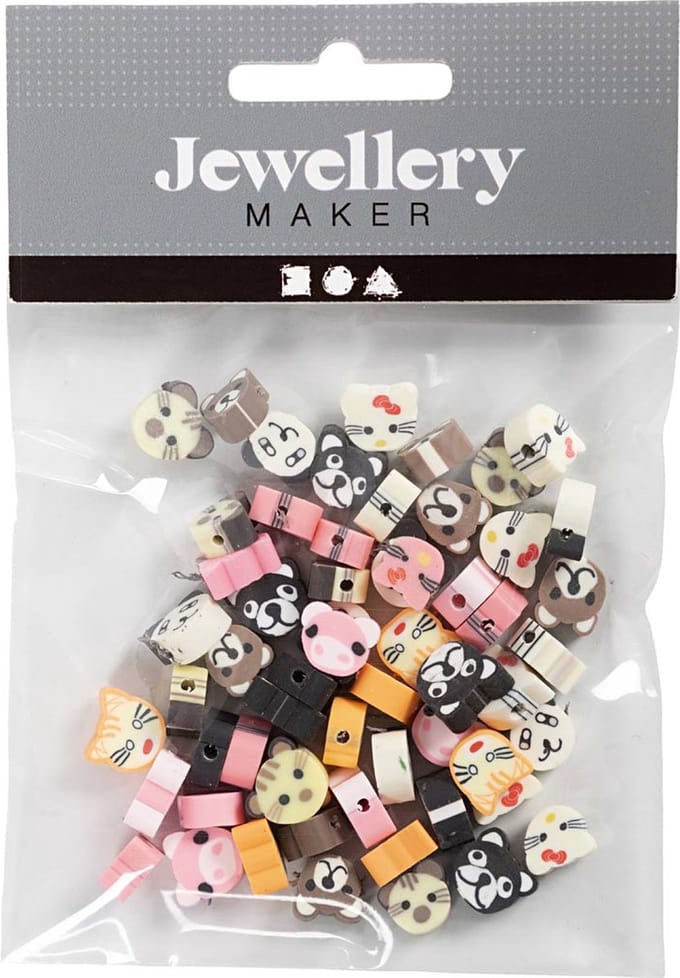 Creativ Company - Figure beads Animals 60 pcs.