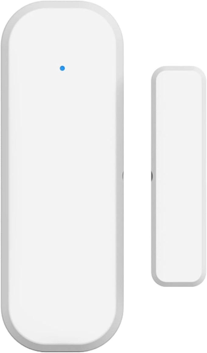Deuropeningssensor - Raamalarm - Huisbeveiliging - App-besturing - 7.4 x 4.5 x 2.5 cm - Wit