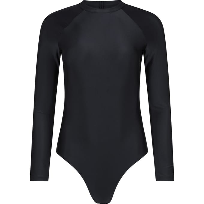 Mountain Warehouse Dames/Dames Sydney Eéndelig Zwempak Met Lange Mouwen (Zwart)