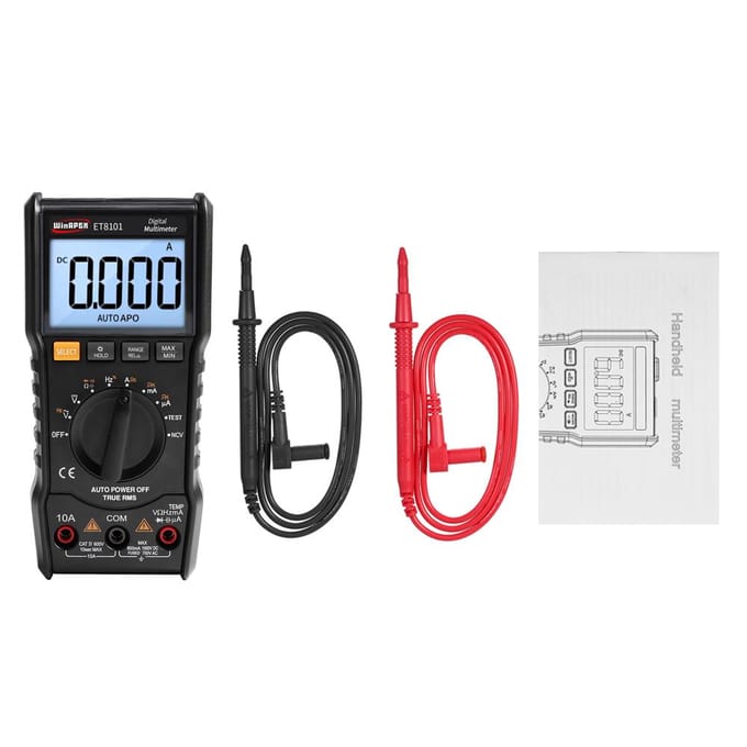WinAPEX 6000 Counts Digitale Multimeter Volledige Bescherming Mini DMM Multifunctionele Handheld Multi