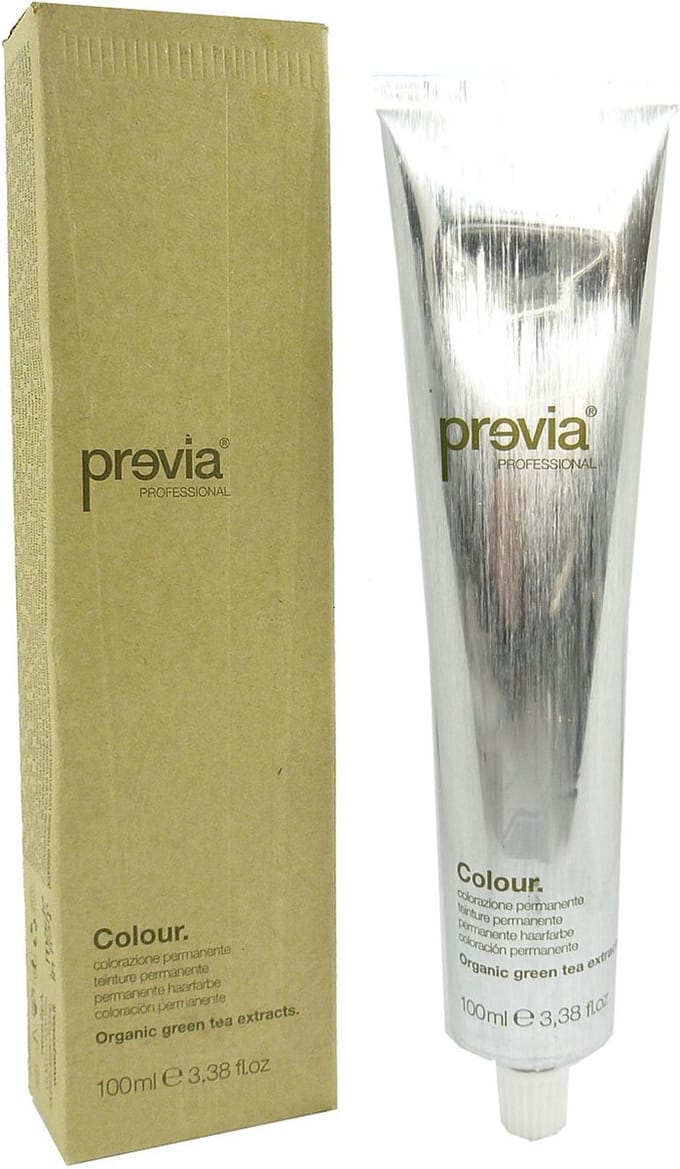 Previa Professional Colour Organic Green Tea Extracts permanente haarkleuring 100ml - K2 Violet / Violett