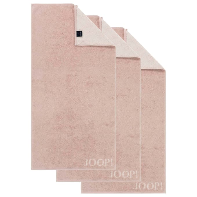 JOOP! Handdoek Classic / Infinity / Signature Een maat, 50x100 Set van 3