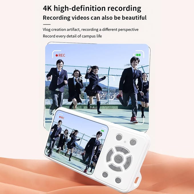 4K Digitale Camera Digitale Videocamera 50MP 2.2 Inch IPS Scherm Autofocus 16X Digitale Zoom wit