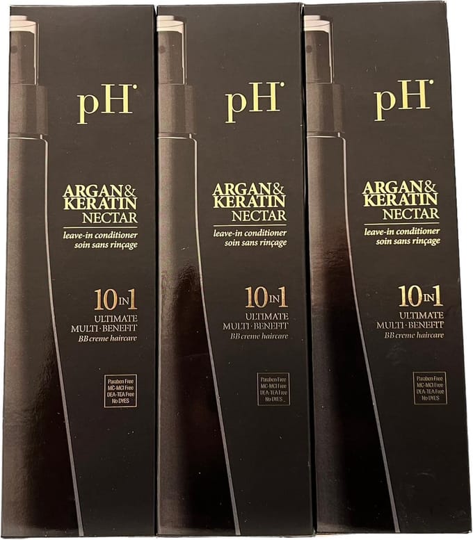 pH Argan & Keratin Nectar 150ml x 3